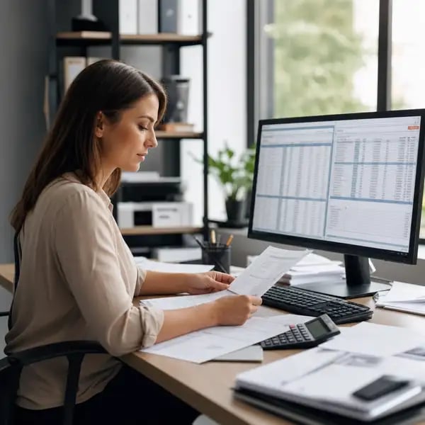 Offshore back-office professional processing utility billing and invoices