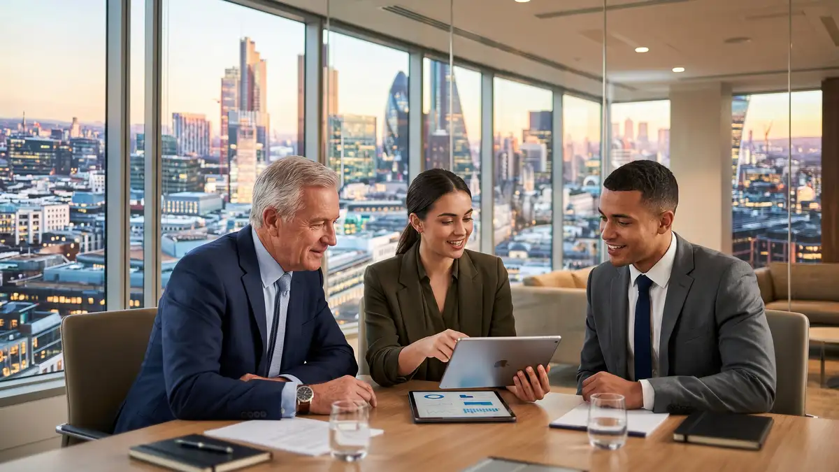 Map showing Potentiam's four offshore hub locations in South Africa, Romania, India, and Brazil with key advantages listed