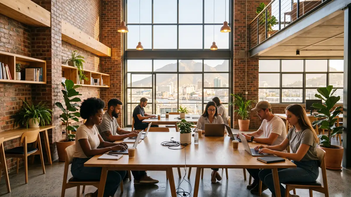 Timeline graphic showing 8-week deployment from discovery to go-live for an offshore sales team